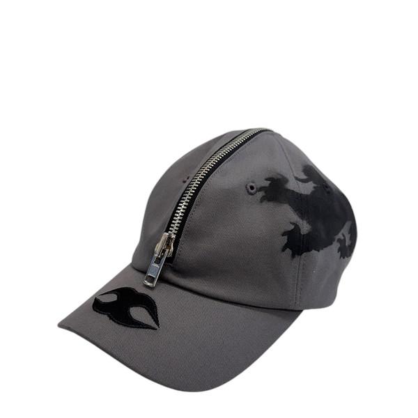 SPRAY ZIP LOGO CAP GREY