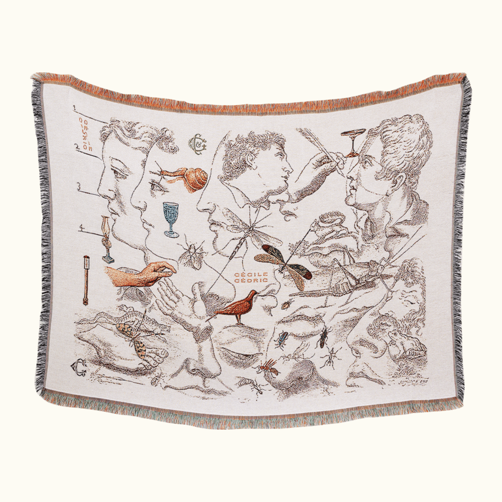 JACQUARD BLANKET X ETUDE 자카드 블랭킷 에뛰드