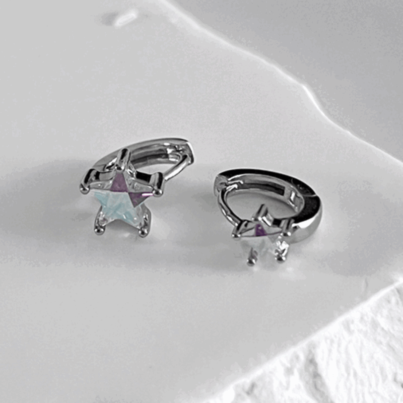 금지구역 [낱개]오로라별링 피어싱/귀걸이