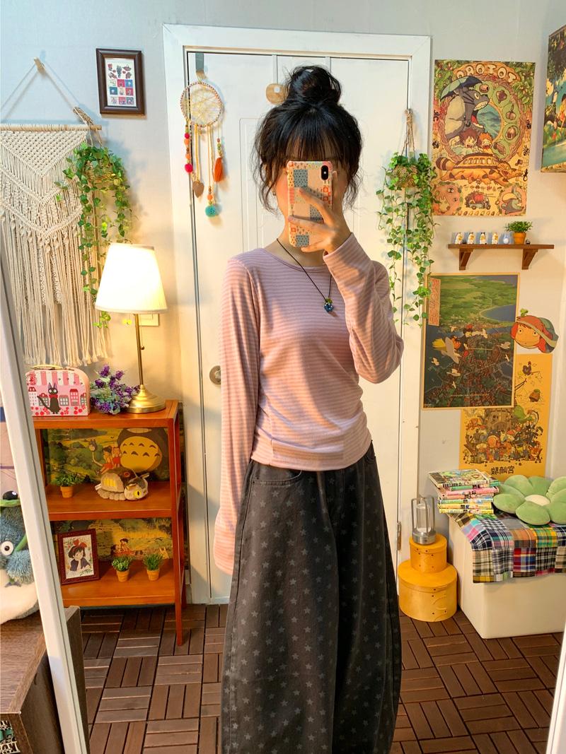 Jelly soft stripe T ( 4 color )