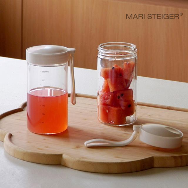 ★주말한정 원가세일★ 마리슈타이거 루미 유리 밀폐용기 휴대용 보관용기 350ml