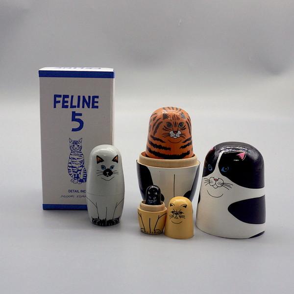 MATRYOSHKA FELINE 5(Cats)_Japan