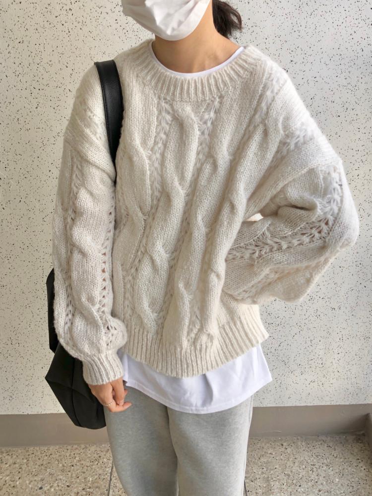 soft twisted knit