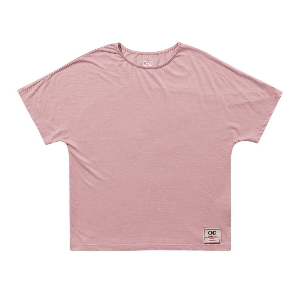 [W] GND Standard T-Shirt Pink
