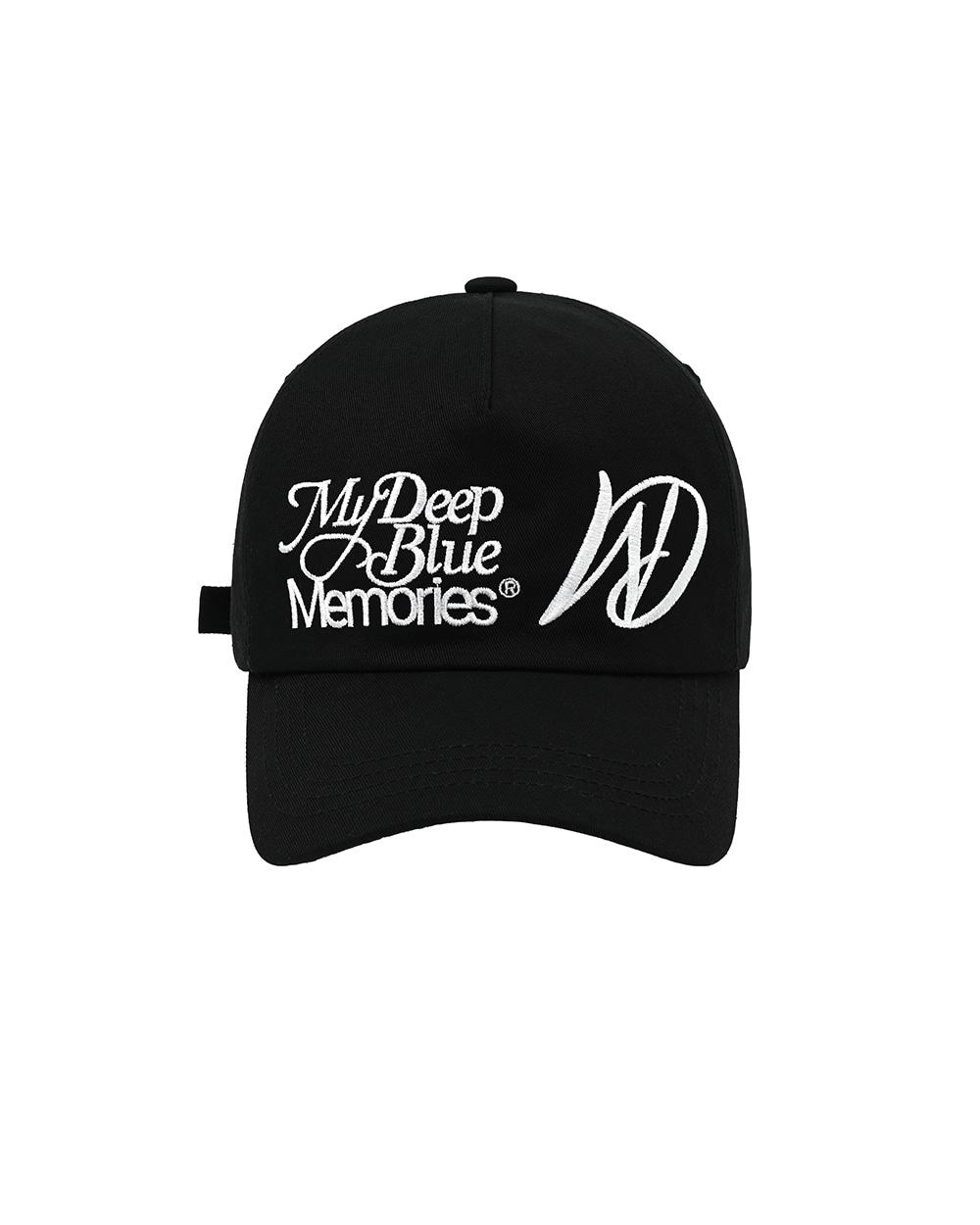 MM Double Logo cap black