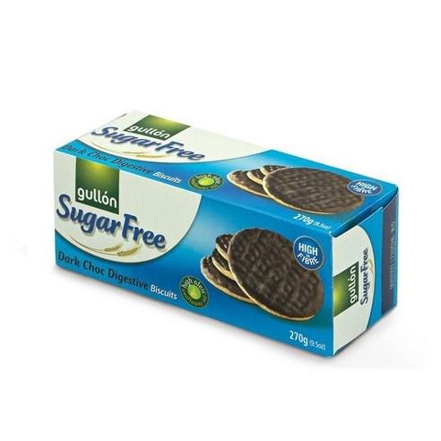 구욘 슈가프리 다크초코 다이제스티브 비스킷, 270g, 1개 - 스낵/시리얼 | 쿠팡