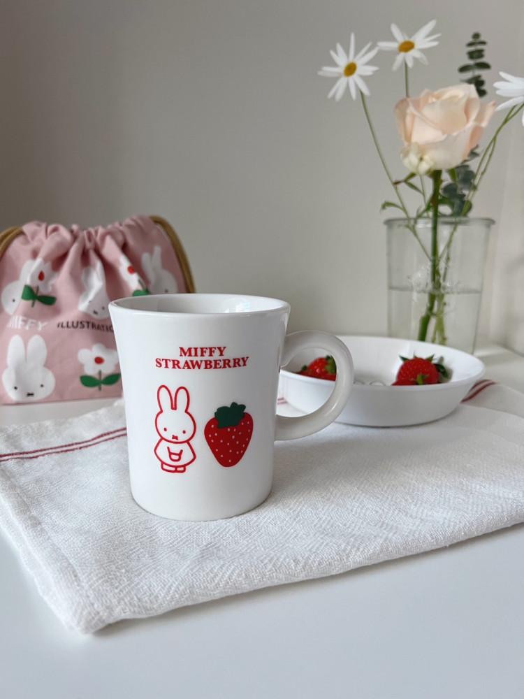 모닝버드 MIFFY STRAWBERRY 머그 컵