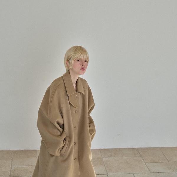 [3차] Belivet Balmacaan Coat (Beige)
