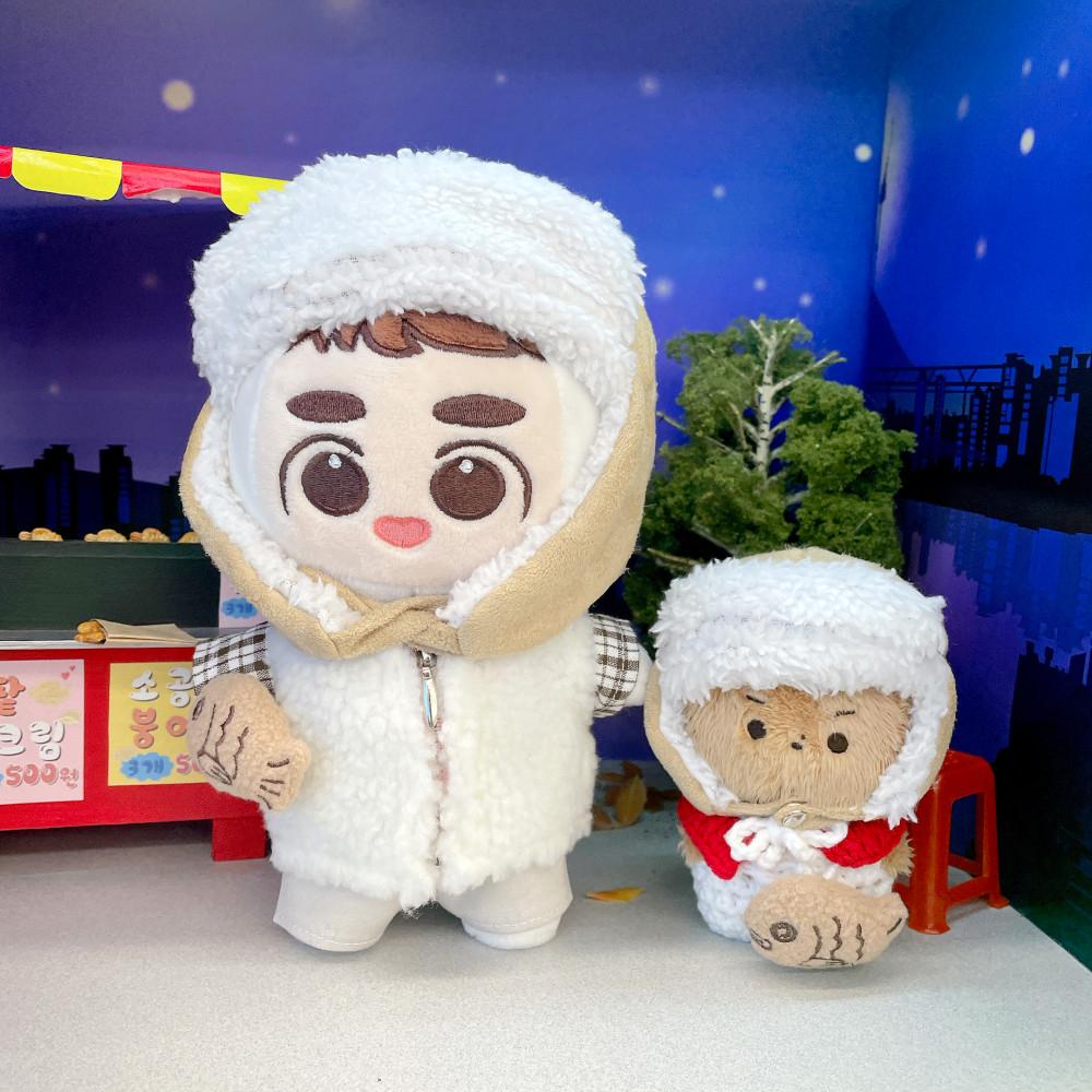[소품공장] 10cm 15cm 20cm 군밤모자 아이돌인형소품