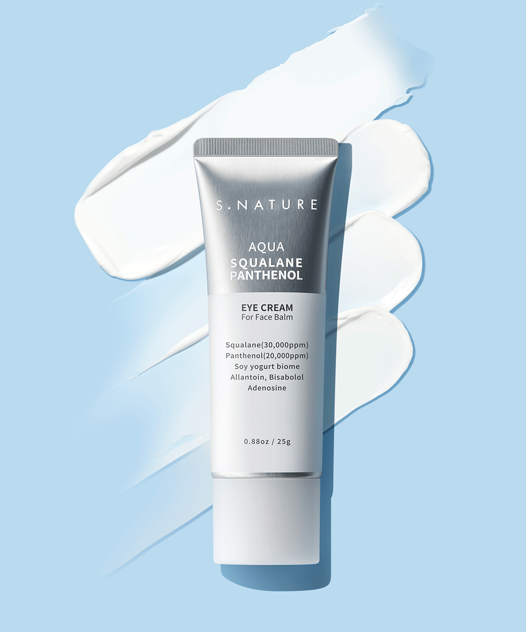 에스네이처 에스네이처 아쿠아 스쿠알란 판테놀 아이크림 포 페이스 밤 25g