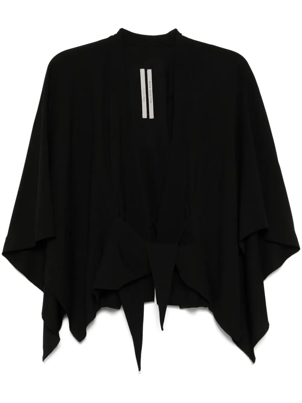 Rick Owens 하프 문 재킷 | 블랙 | FARFETCH KR
