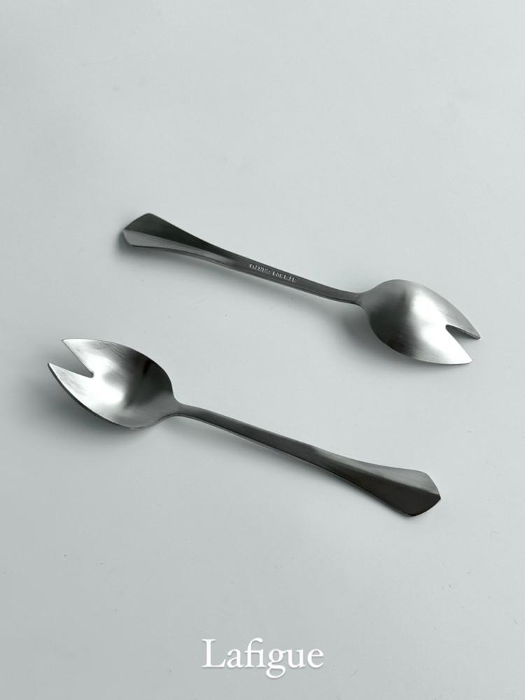 스포크 포크숟가락 캠핑 포크 수저 도시락 스테인리스 포크락