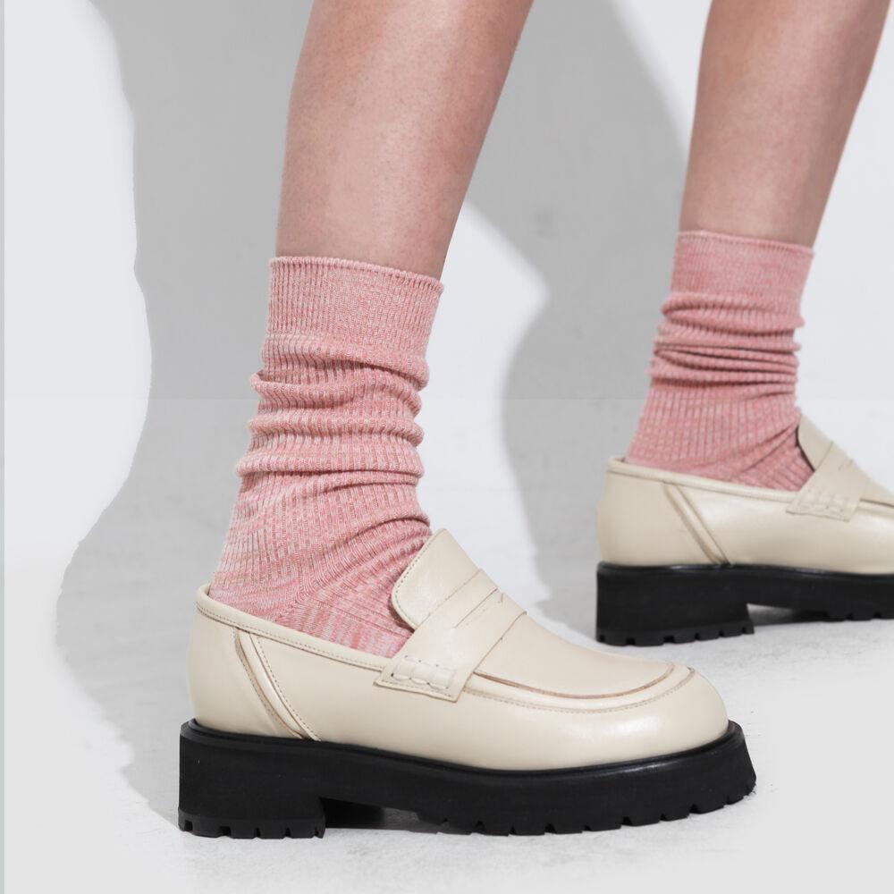 RAIL LOAFER (Black/Ivory)