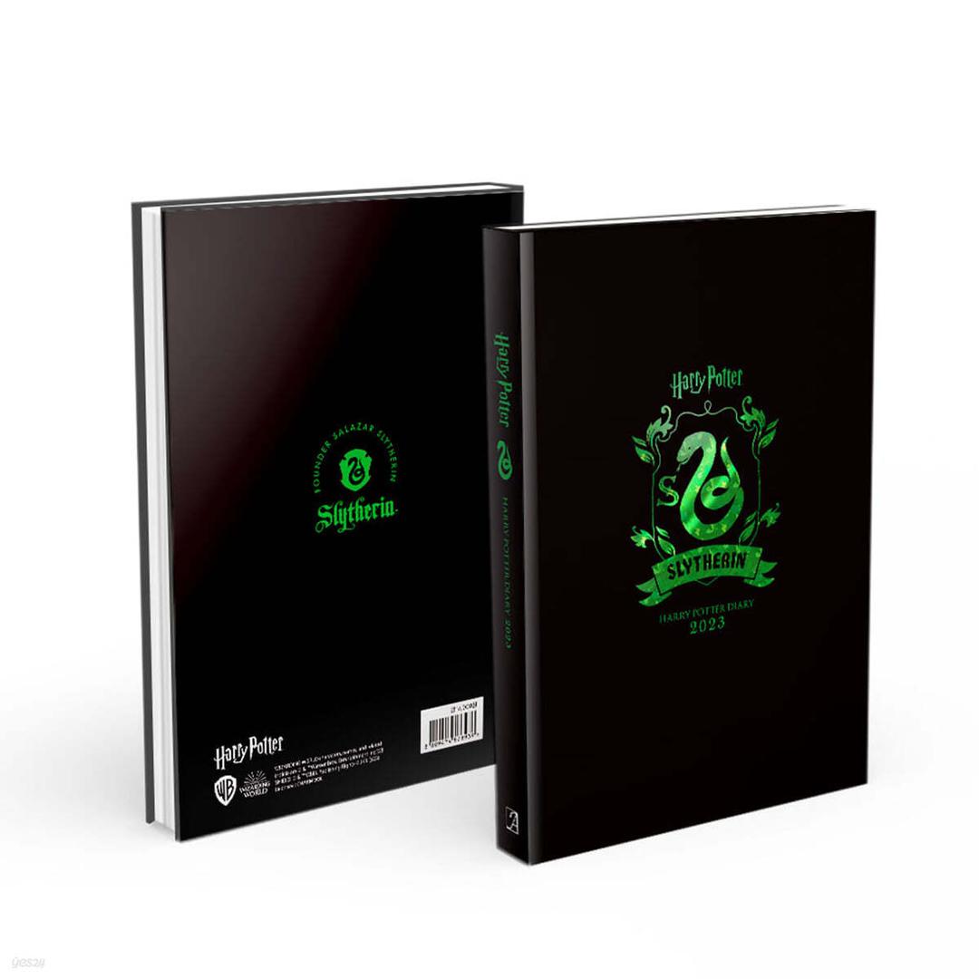 2023년 해리 포터 기숙사 다이어리 : 슬리데린 - 예스24