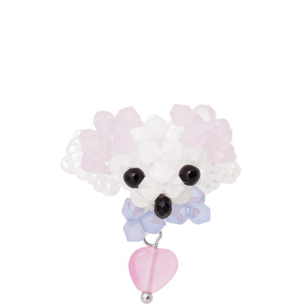 Meoung-Mung-E Beads Ring (Baby Pink)