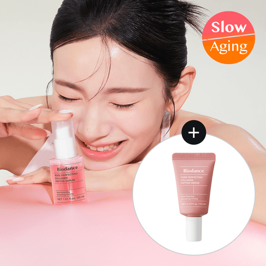 [NEW/단독기획] 바이오던스 포어 퍼펙팅 콜라겐 펩타이드 세럼 30ml 기획 (+10ml)