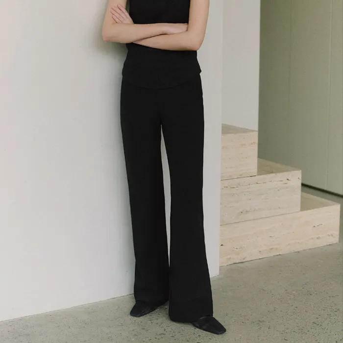 [5th]_Piel flare banding pants (FW)(2color)