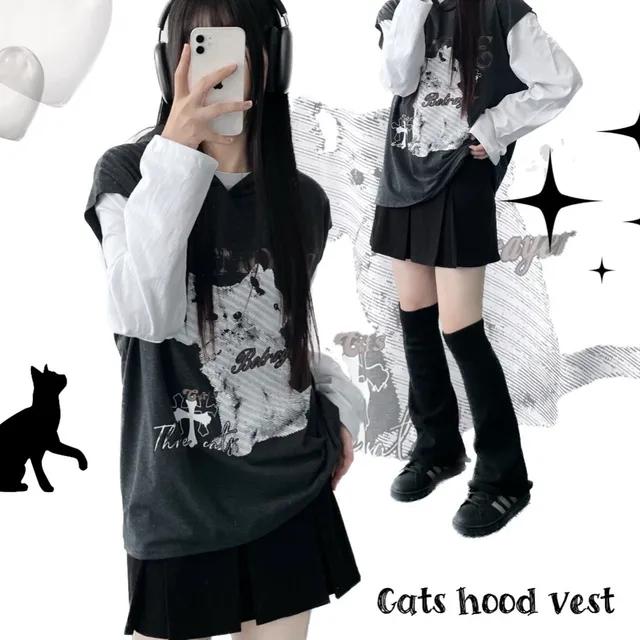 Cats hood vest