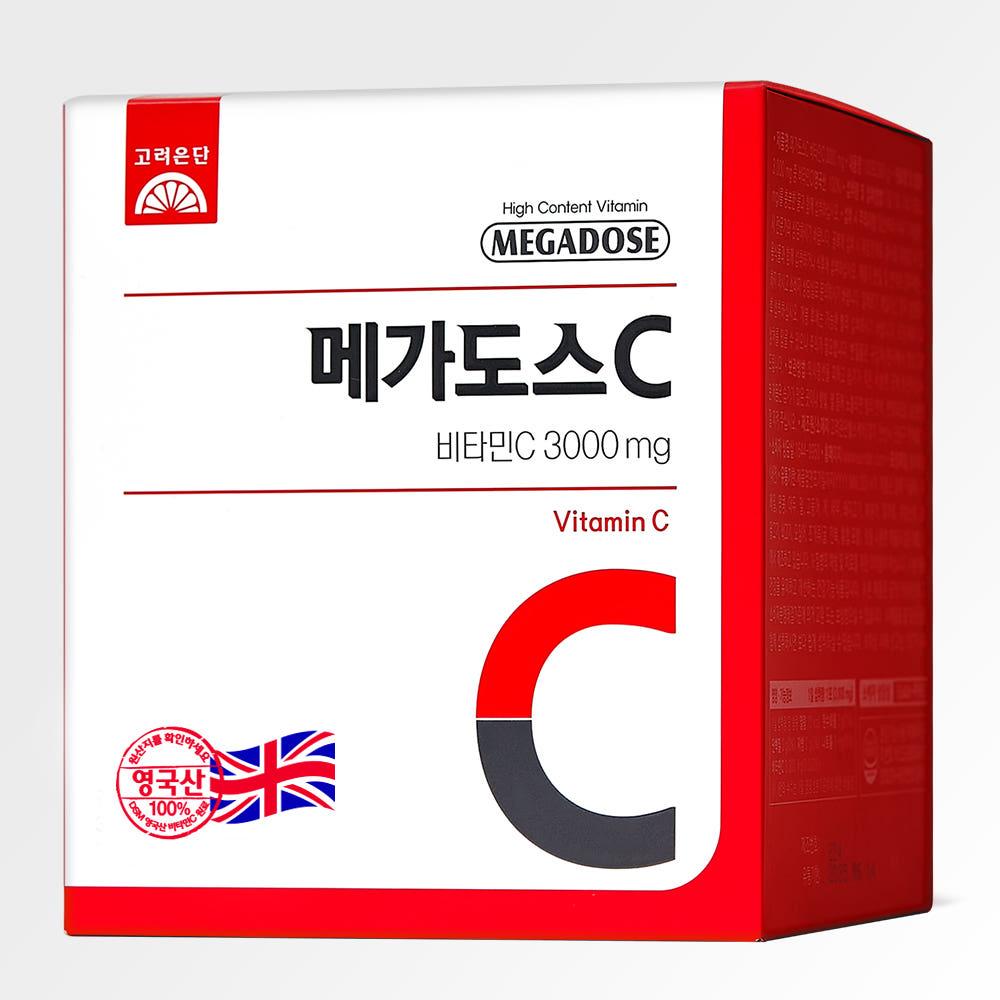 고려은단 메가도스C 3000 영국산 비타민C 60포, 1개