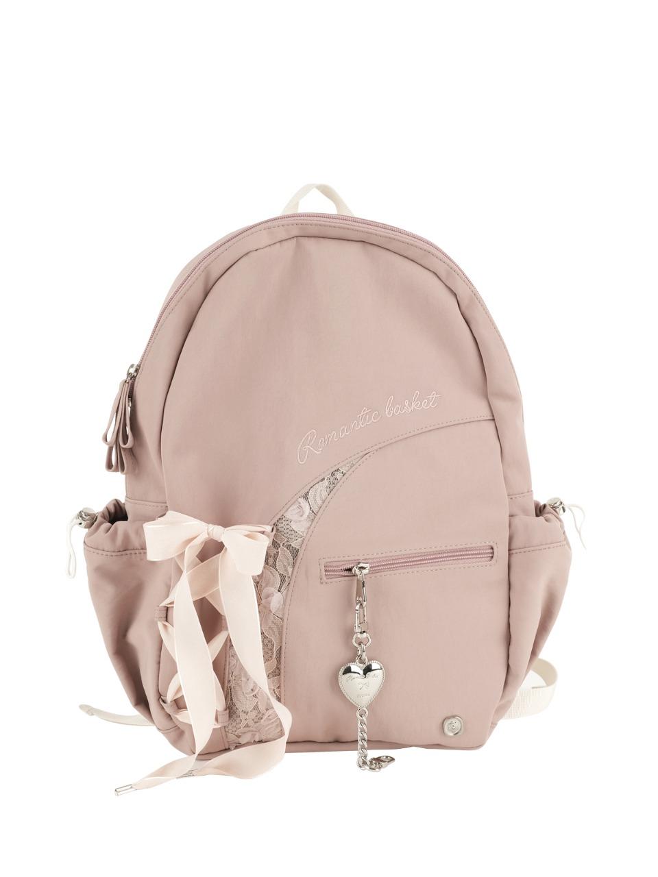 Romantique sneaker backpack_nude pink