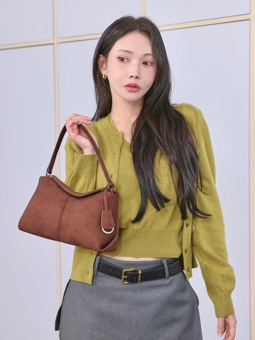 [앨펑PICK]MOVO BAG _ 스웨이드 브라운 미니백 3way