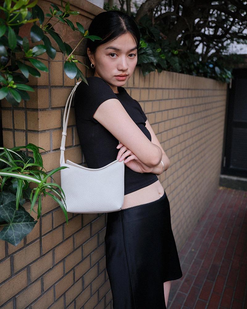 Lid bag (mini) - Ivory
