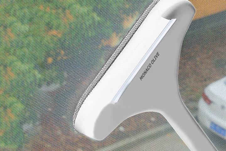 [10%쿠폰] 클린풀 투인원 유리창 방충망 청소솔