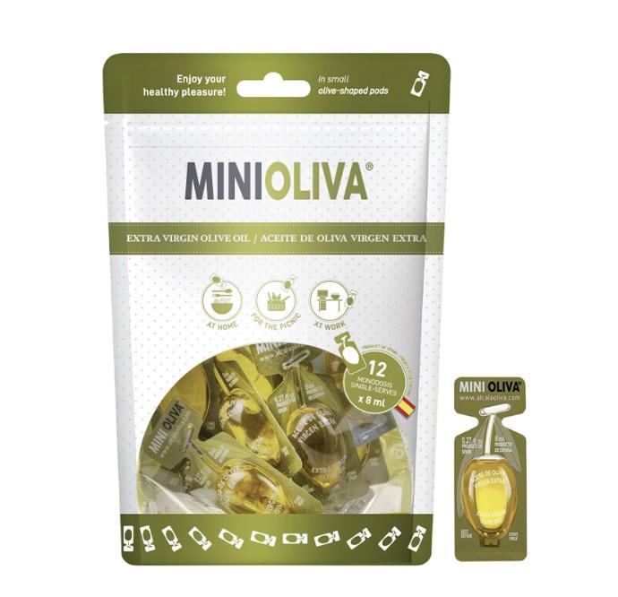 미니올리바 스페인 엑스트라버진 올리브 오일 8mlx12개입 일회용 올리브유 96ml 3종