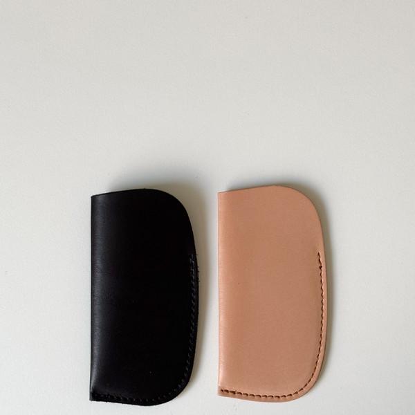 Vegetable Natural Leather Case for Comb 빗 케이스