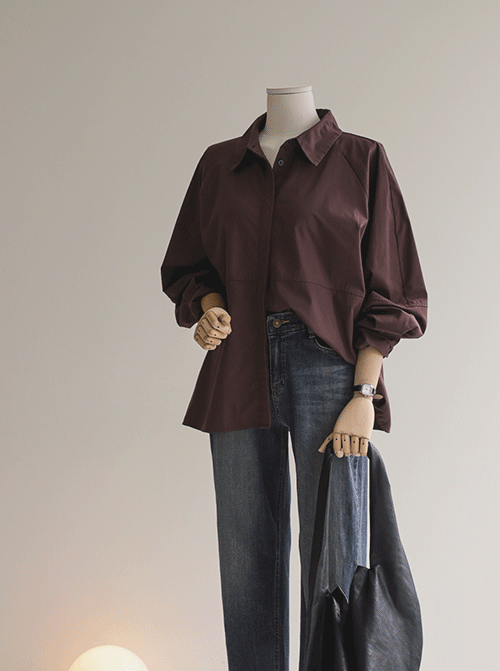 브리세 히든버튼 셔츠 T10939