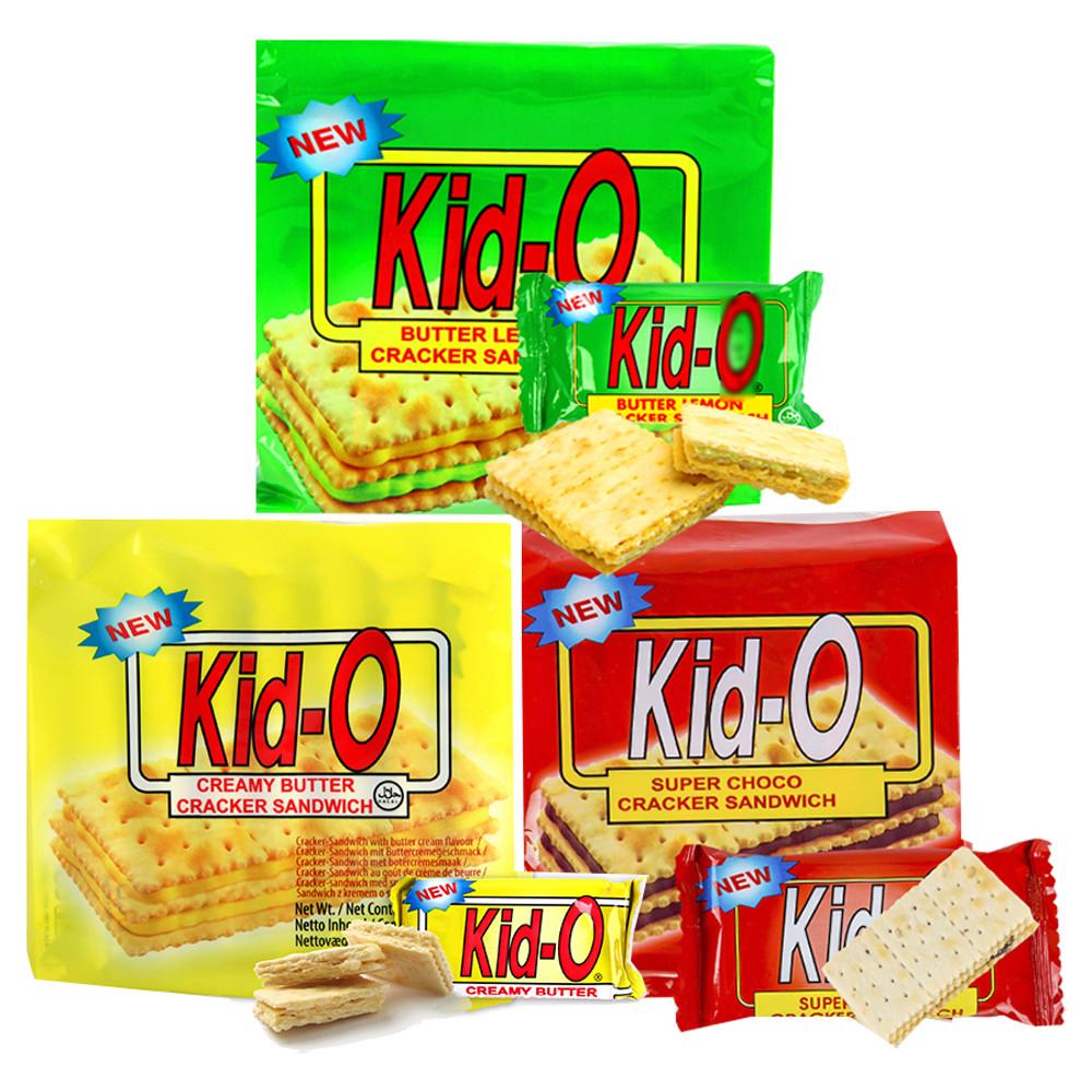 키도 키드오 크래커 120g x 10봉 크리미버터 레몬 초코향