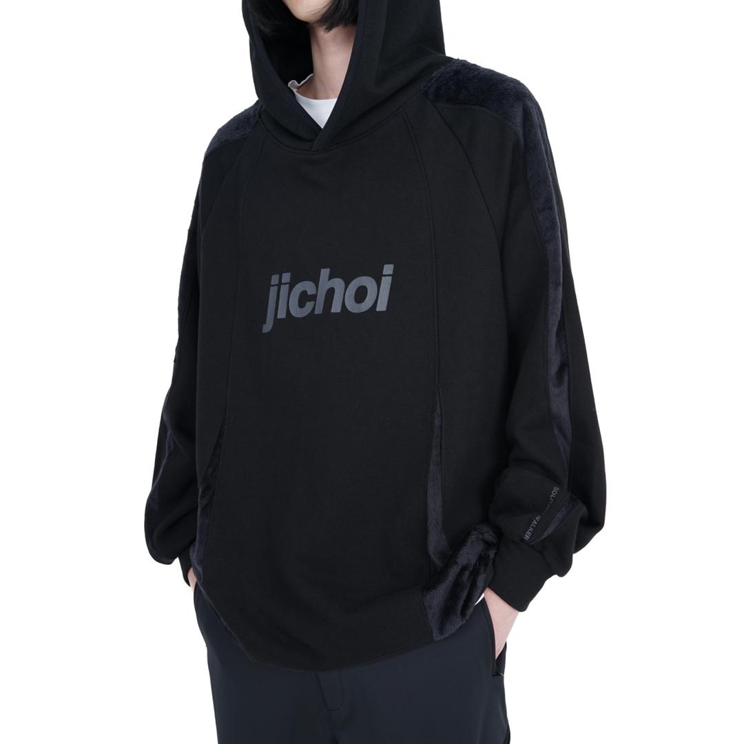 AW25 SOLITARY WALKER HOODIE (BLACK)