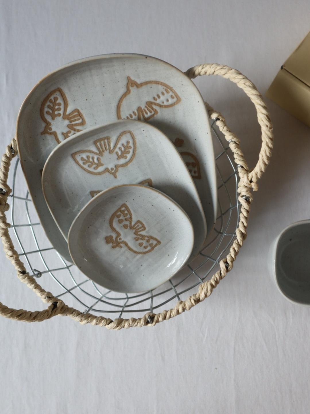 카네산 토리 플레이트 아이보리_3sizes