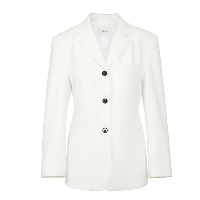 네프 테일러드 자켓 - 화이트