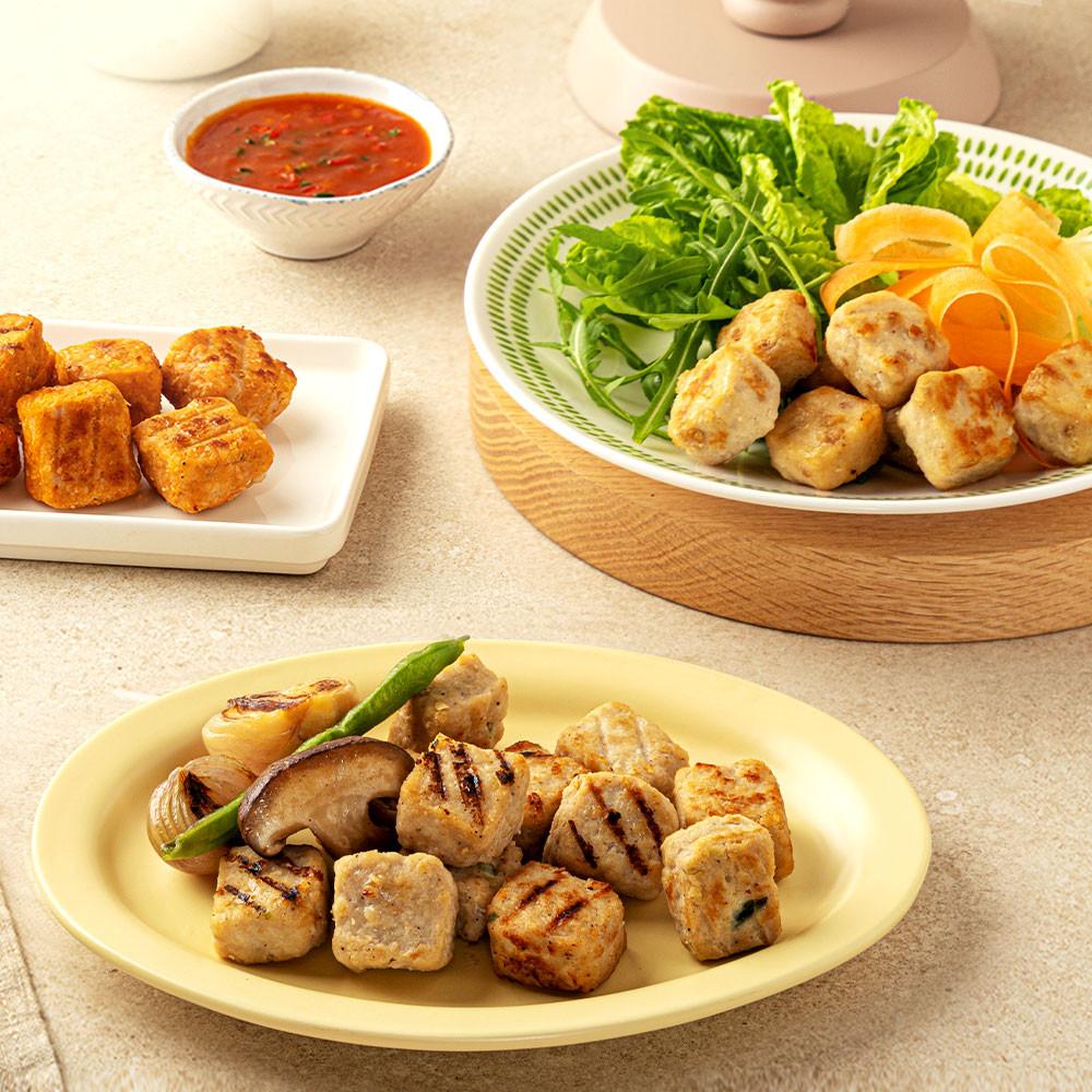 [9+9] 아임닭 닭가슴살 큐브 100g 6종 18팩 [원산지:상세설명에 표시]