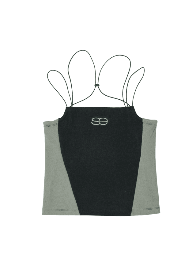 X-String Sleeveless - Black