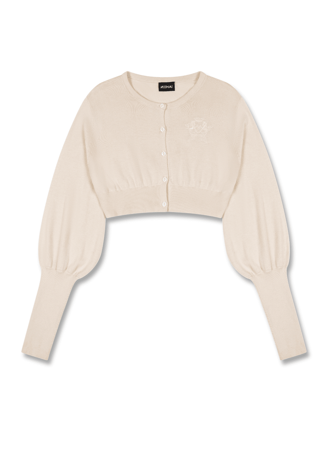 THE BUBBLE CARDI IN MILK - Milk / M
