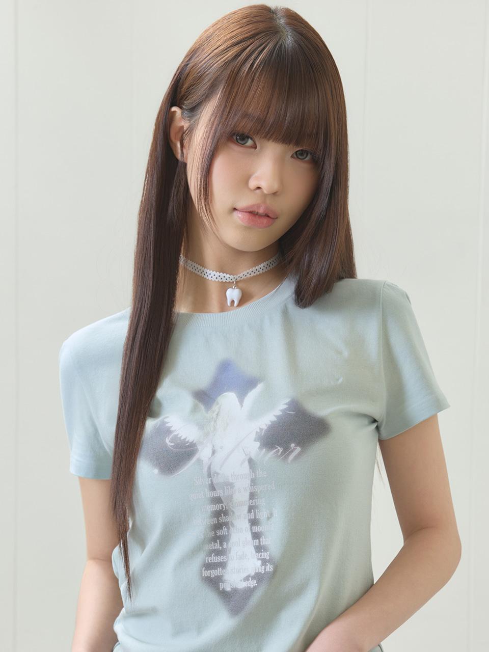 EL CROSS FAIRY GRAPHIC TEE(MINT)