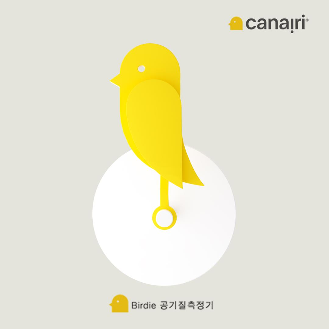 [카나리아/버디] 덴마크 까나리아 실내 이산화탄소 측정 공기질 실시간 지킴이