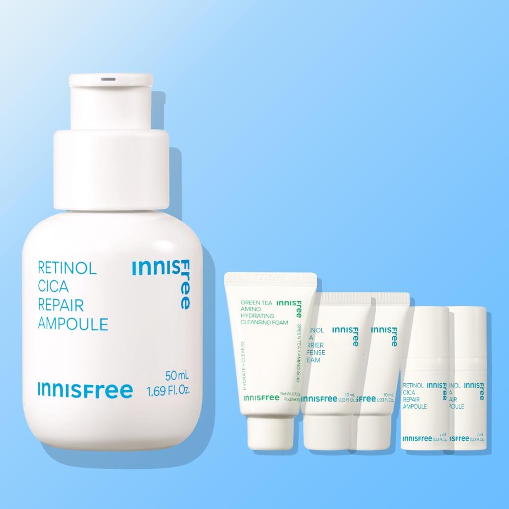 이니스프리 레티놀 시카 흔적 앰플 / 저자극 트러블 모공 과다피지 붉은기 50ml, 1개