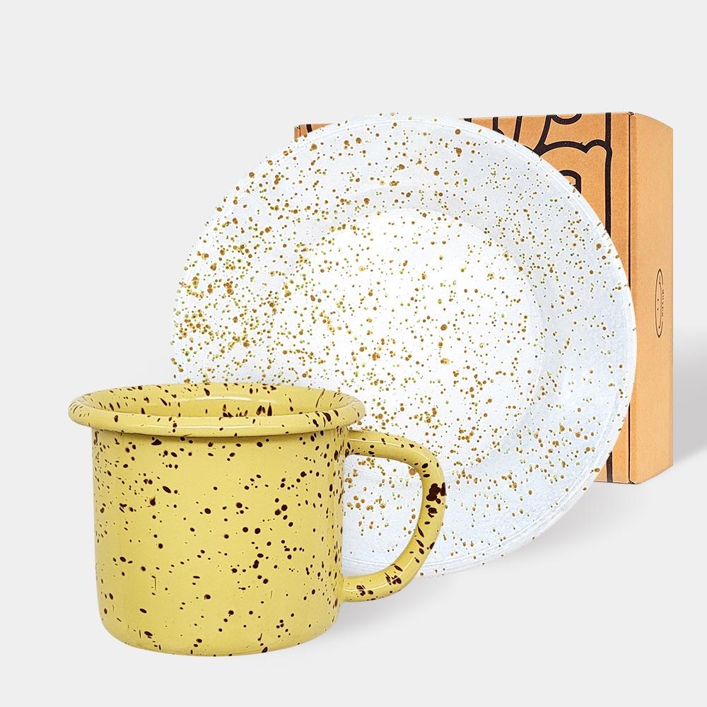 에딩 밀키웨이 플레이트21+머그컵L GIFT BOX (9종 택2)