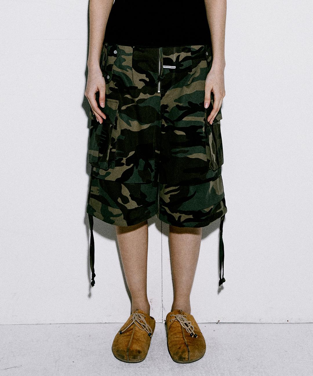 [5/7 예약배송] WESTERN CARGO SHORTS CAMO