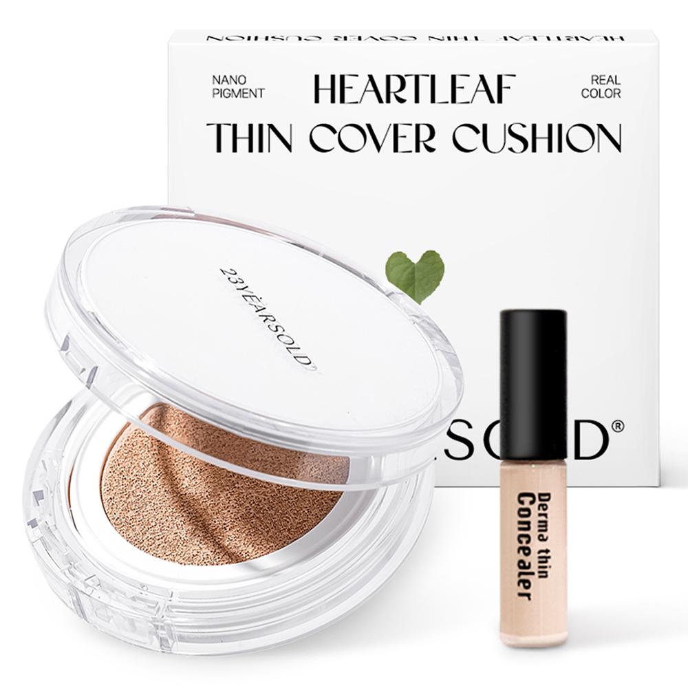 23yearsold 하트리프 씬 커버 쿠션 12g + 미니컨실러