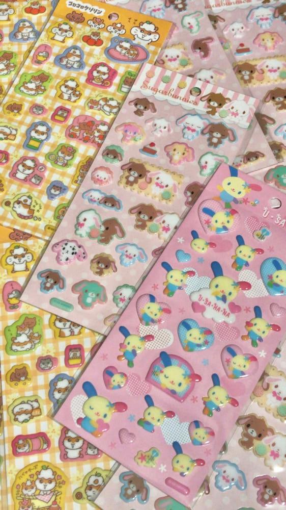 [SANRIO] 추억의 헤이세이 시리즈 에폭시 스티커