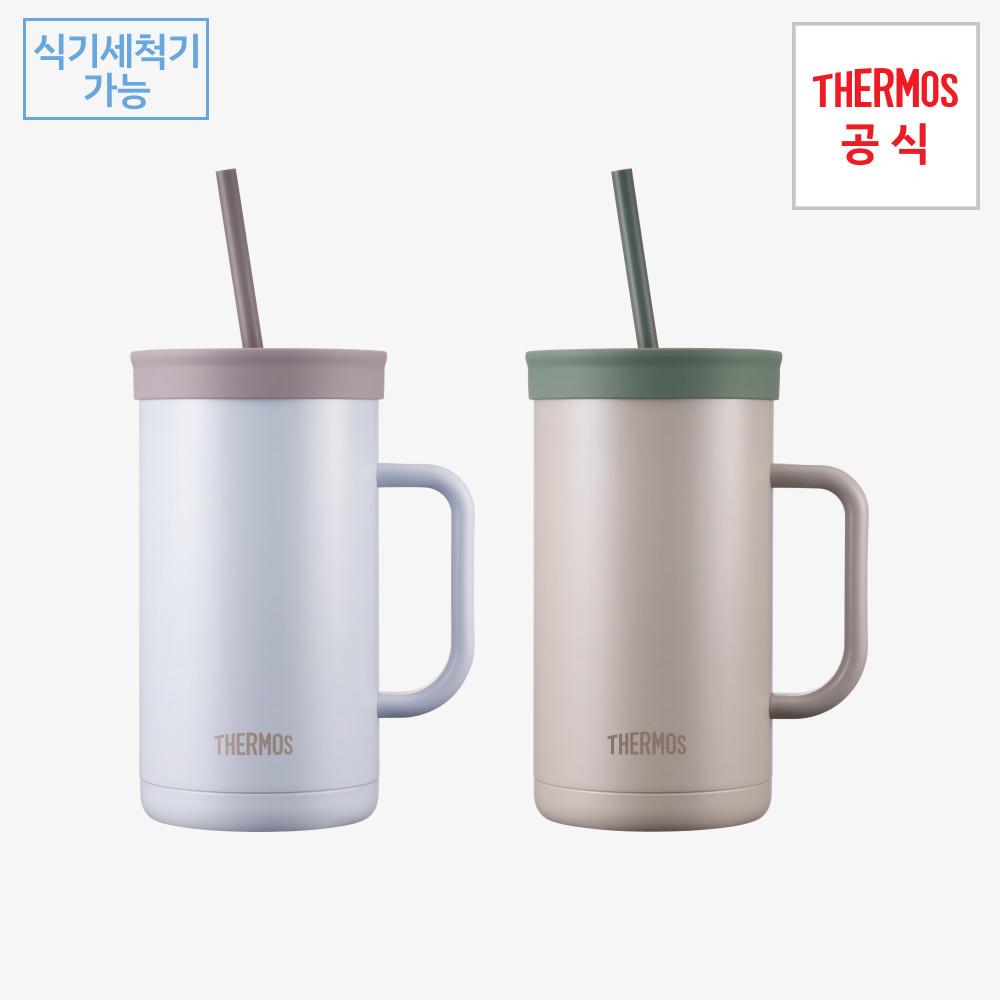 더 콤팩트 스트로 컵앤텀블러 1000ml