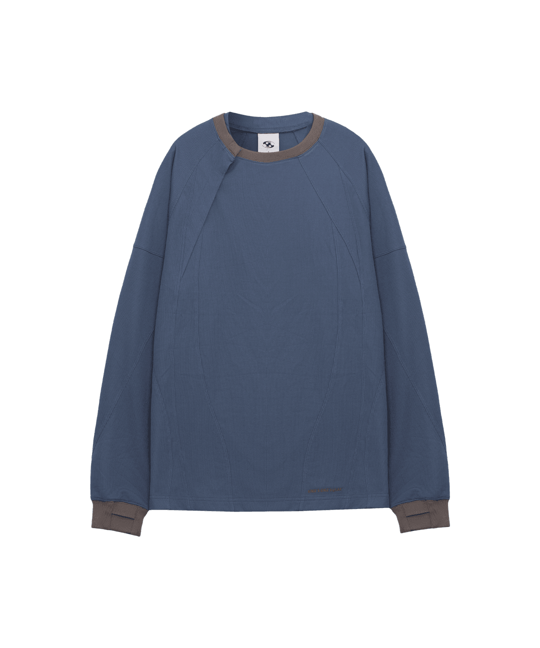 PLACKET LONG SLEEVES [SPRUCE BLUE]
