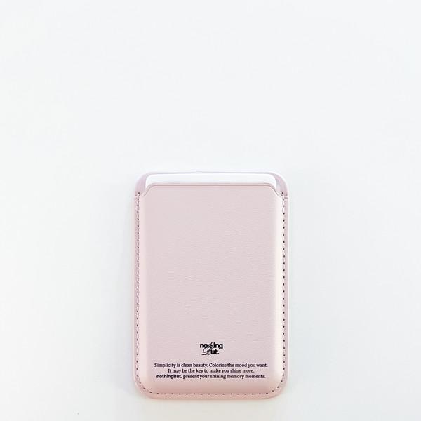 i love my mood. magsafe card holder (pink)