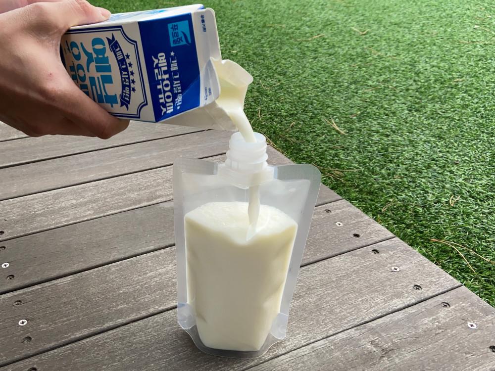 스파우트 파우치 음료파우치 선식파우치 200ml-Ø22 - 25장