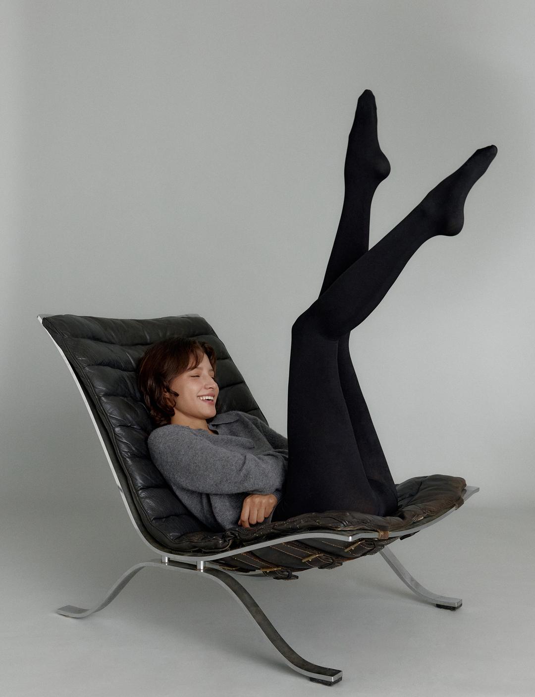 소프트 쉐이핑 기모 타이즈 (유발/무발)