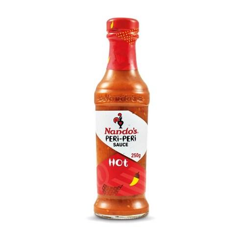 난도스 핫 칠리 소스 페리페리 소스 Nandos Hot Chilli Sauce Peri Peri Sauce 250g